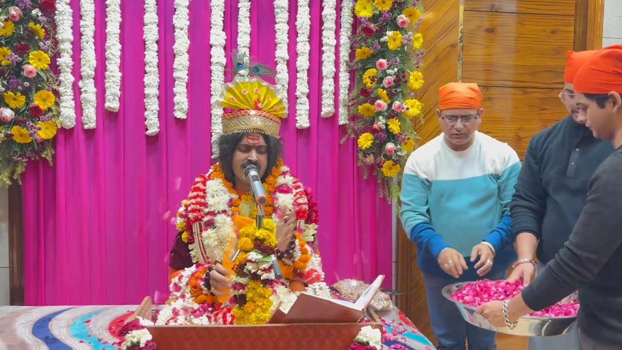 जग मग जगती जाये रे जोत पौणाहारी जी की &hearts;️🙏🦚