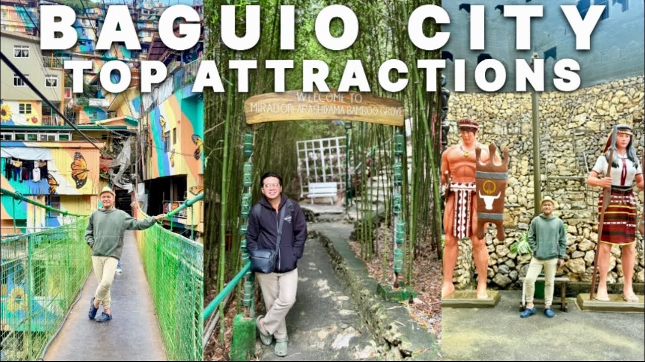 BAGUIO CITY's TOP ATTRACTIONS (Super Worth it!)
