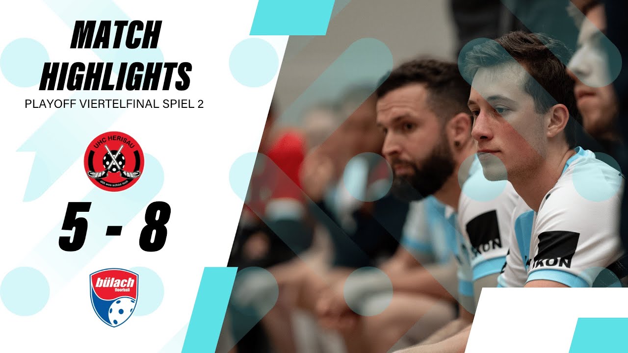 UHC Herisau vs Bülach Floorball  | Highlights Meisterschaft 25/26 Playoff-Viertelfinal Spiel 2