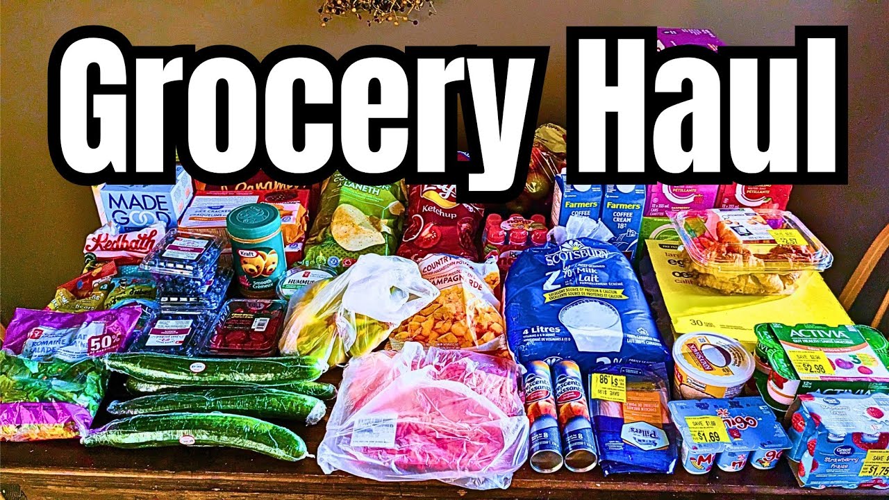 CANADIAN GROCERY HAUL | WEEKLY GROCERY HAUL FOR A FAMILY OF SIX | SUMMER GROCERIES