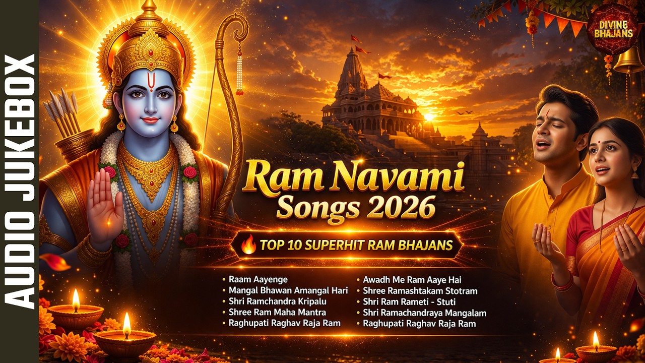 Ram Navami Song 2026 | Top 10 Ram Bhajans | Nonstop Shri Ram Bhakti Songs | Ram Navami Special