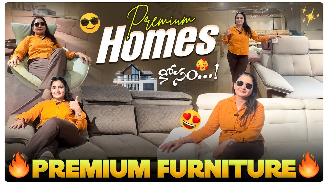 Where to find Premium Furniture in Hyderabad || Imported Furniture || Zindagi Unlimited Telugu Vlogs