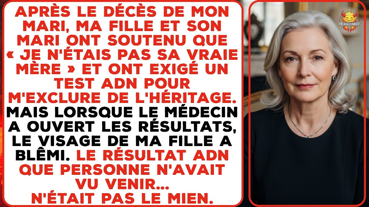 Ma fille a imposé un test adn pour me priver de mon héritage — les résultats l'ont anéantie.