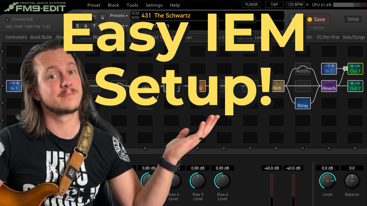 Easy FM9 In-Ear Monitoring Setup