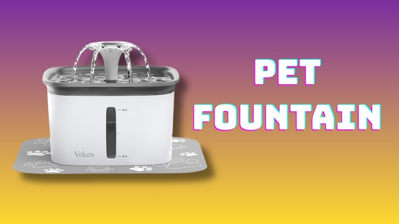 Pet Fountain Filtration: 5 Stages That Save Your Pet's Life. #petfountain
