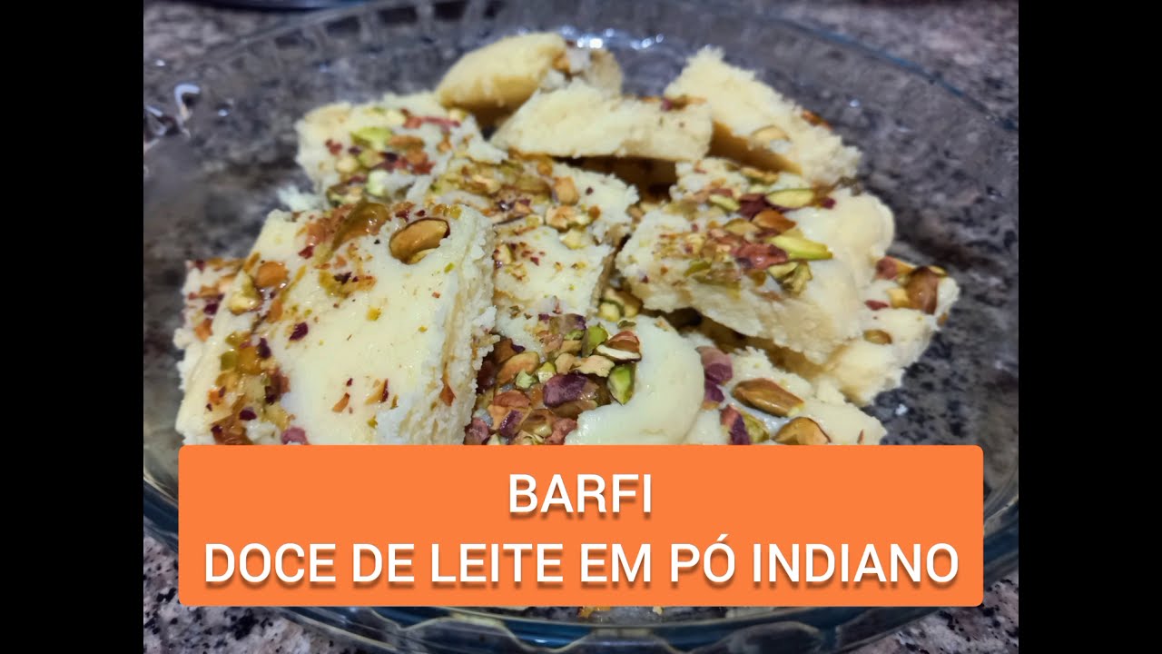 BARFI - DOCE DE LEITE EM PÓ INDIANO