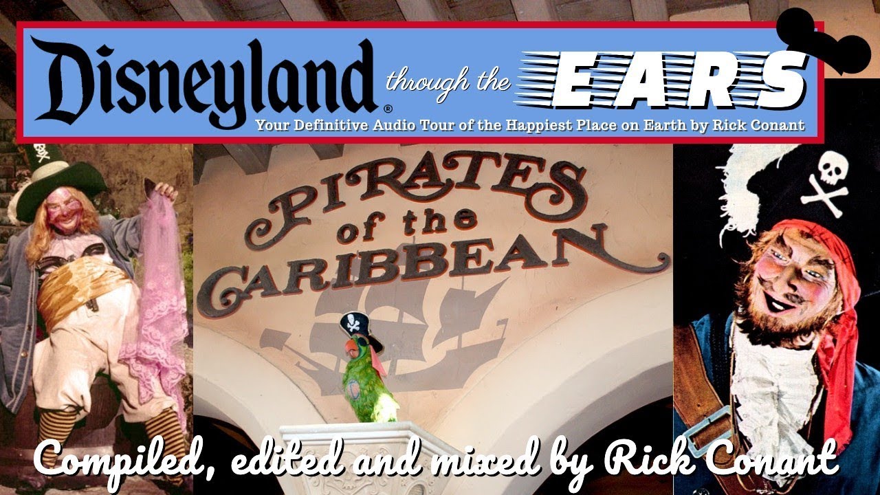 DISNEYLAND through the EARS:   PIRATES OF THE CARIBBEAN  WDW Magic Kingdom 1973  AUDIO TRIBUTE
