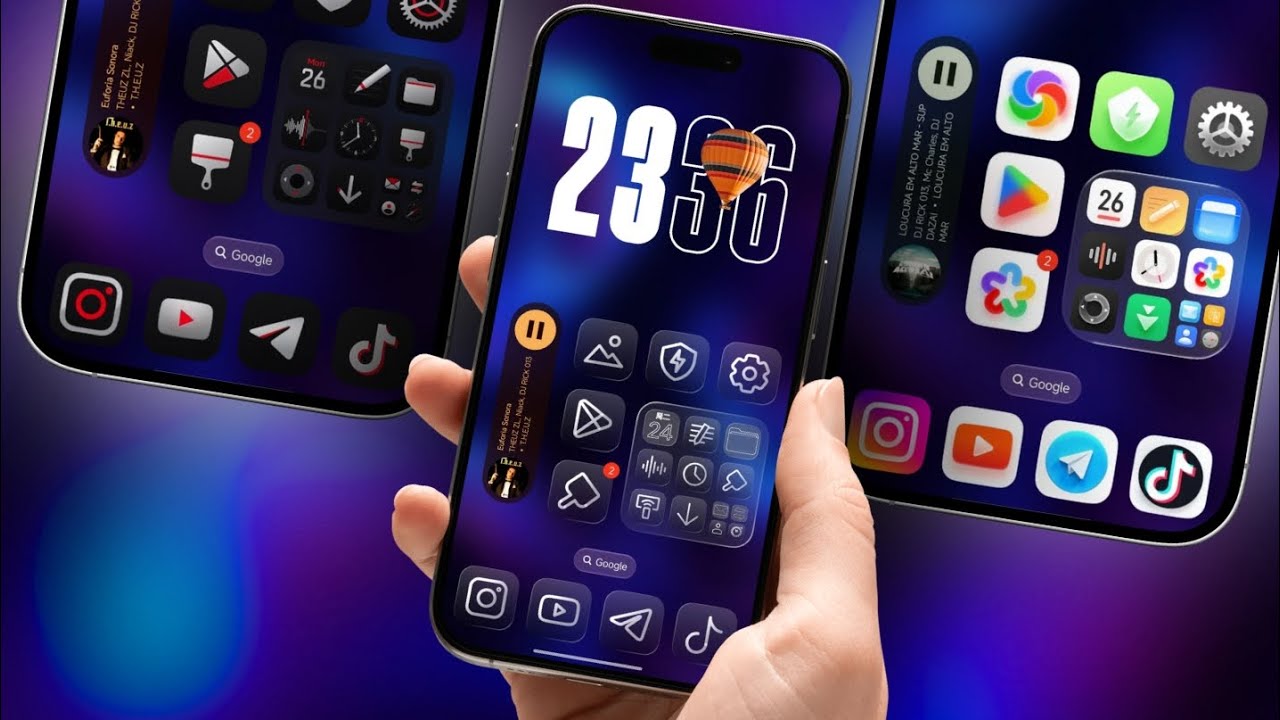 ADEUS ÍCONES PADRÃO! Conheça os 8 Melhores Temas para Transformar seu Xiaomi