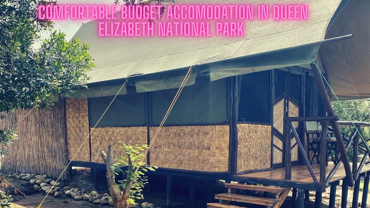 Bush lodge Room Tour | Queen Elizabeth National Park.