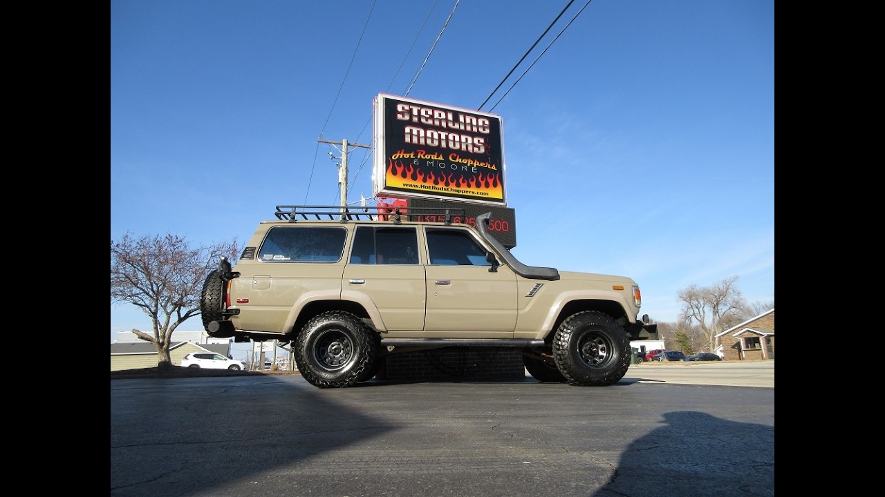1983 Toyota HJ60 Land Cruiser 6 Cylinder Turbo Diesel