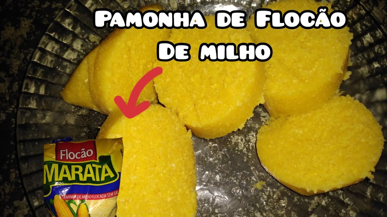 receita junina pamonha de Flocão de milho collab/comidas juninas #pamonha#deflocão#demilho