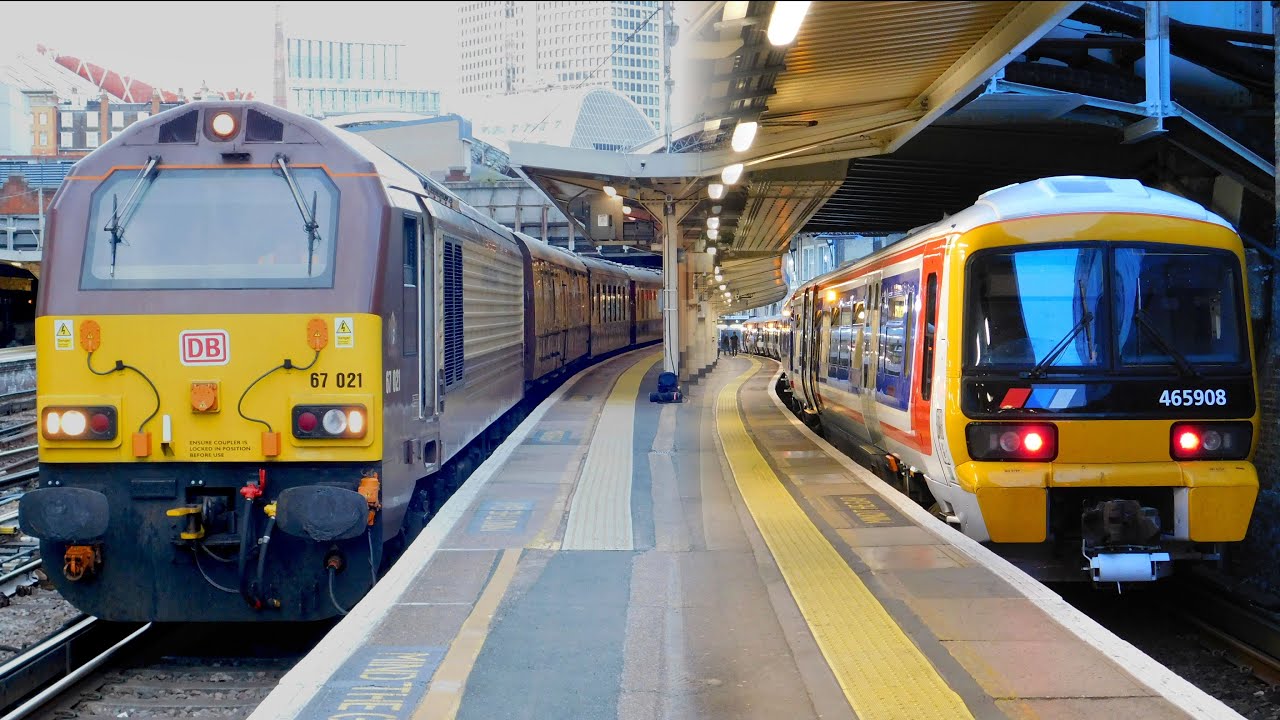 Trains at London Victoria - 28th May 2025