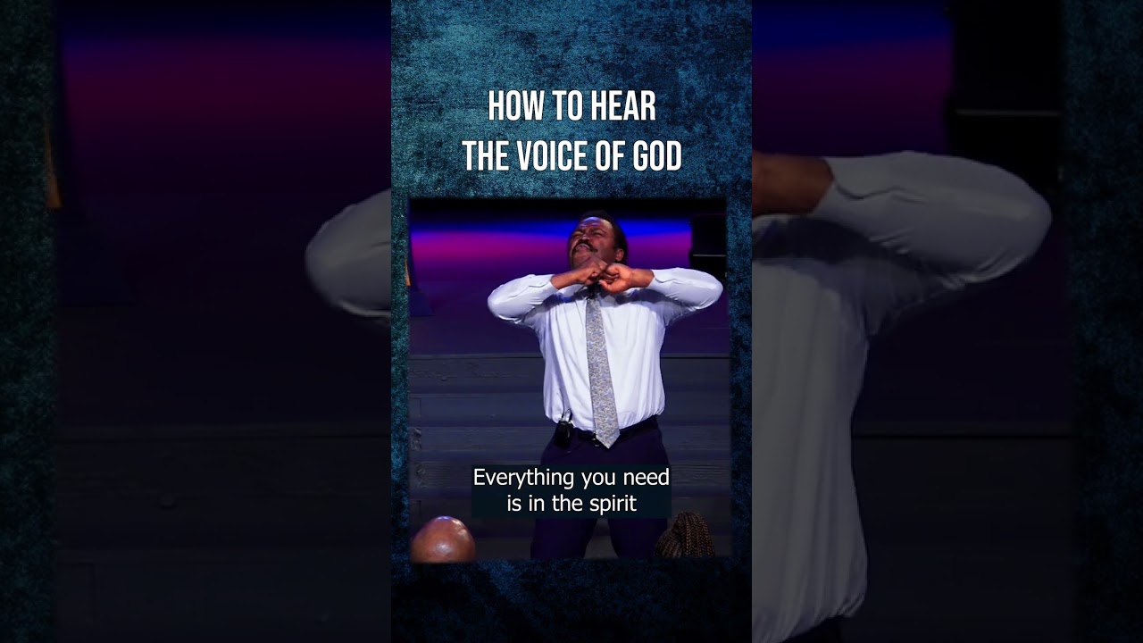 How to hear the voice of God (simplified)
