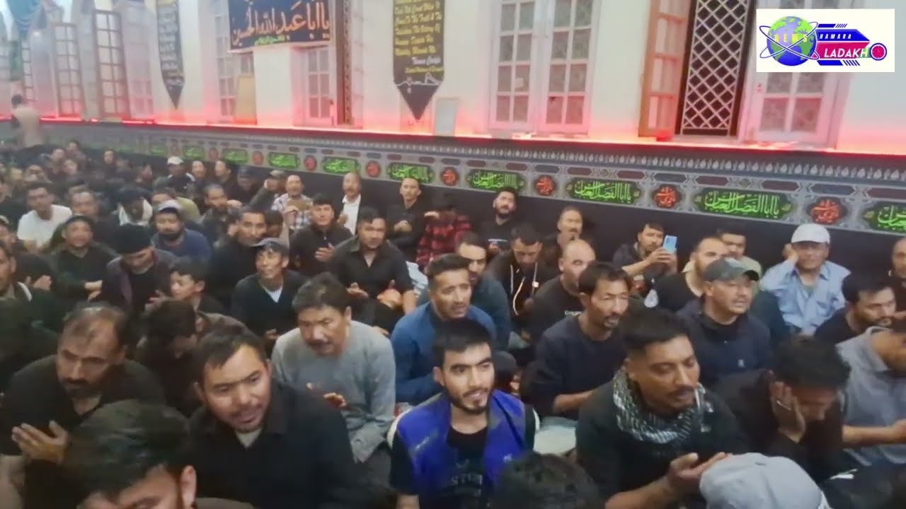 7 th Moharram Ul Haram 2025 Was Sheikh Mohd Hussain Rahimi Imam e Jamaad Leh.