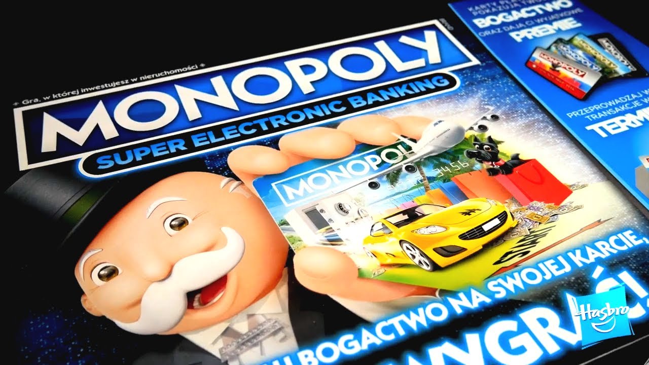 Hasbro Gaming Polska | Jak Grać w Monopoly Super Electronic Banking