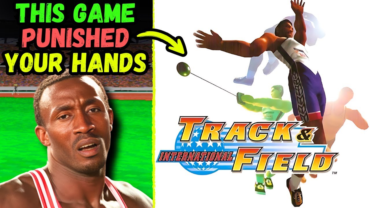 How Track & Field Pushed Your Fingers To Their Limits (PS1 Game)