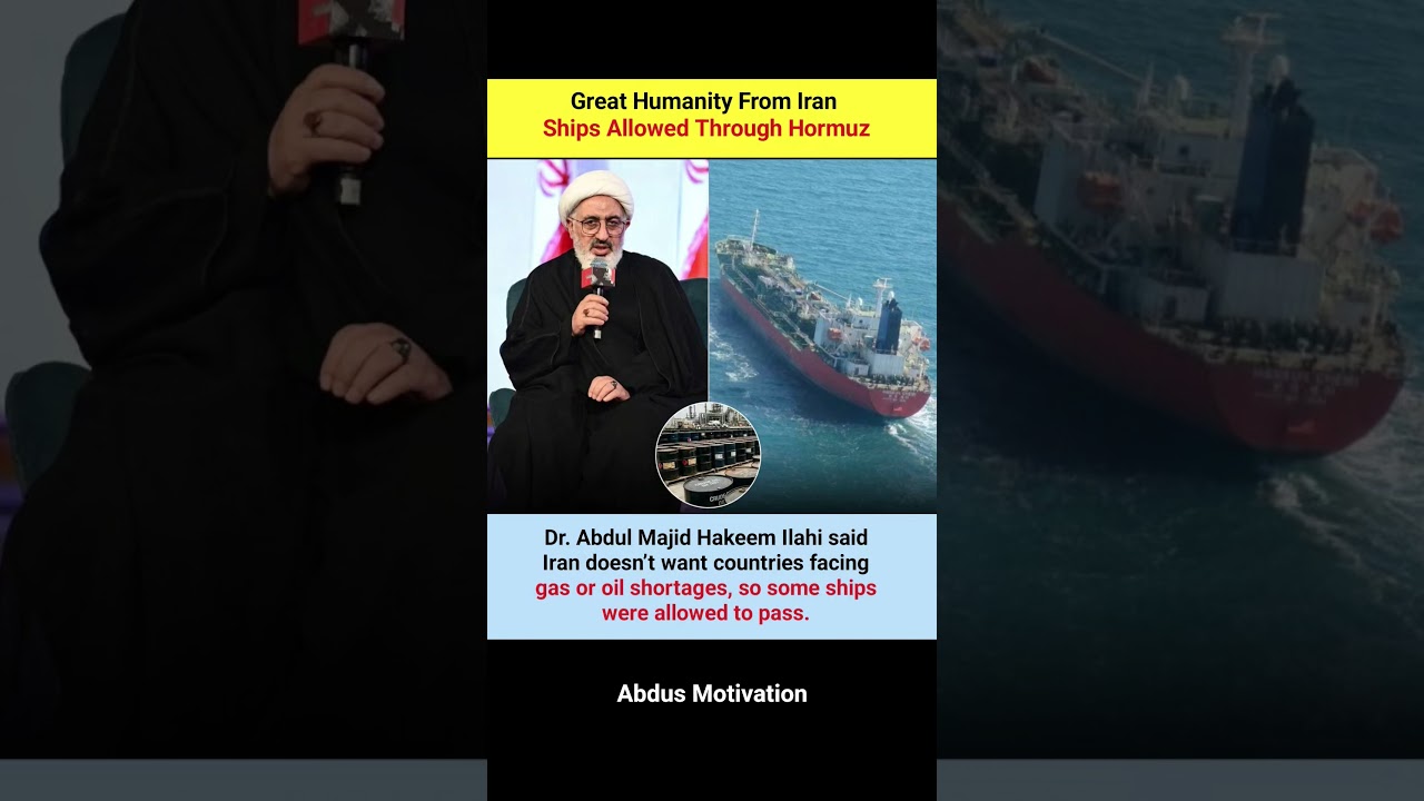 Iran Allows Some Ships Through Hormuz to Prevent Global Oil and Gas Shortages #ytshorts #trending