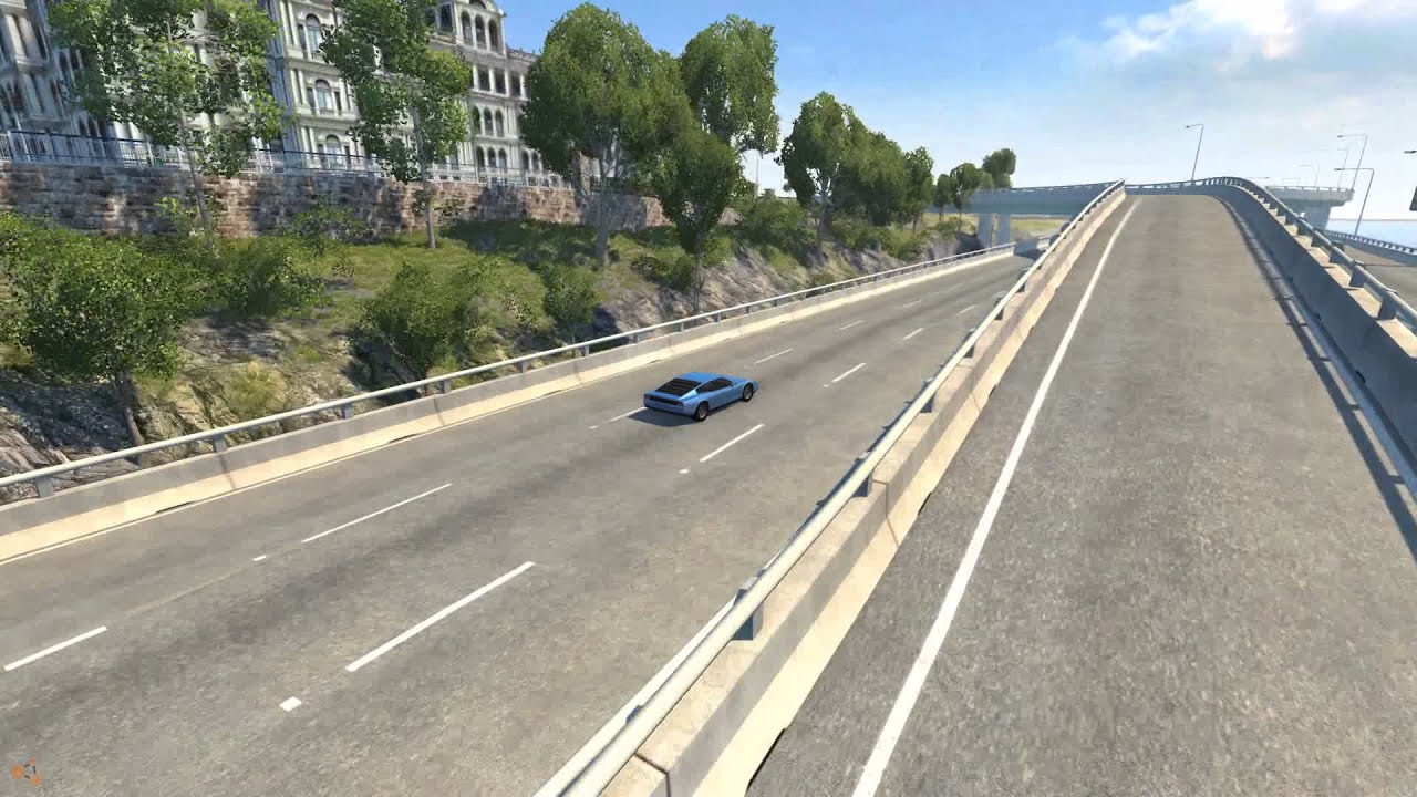 BeamNG.drive - Riverside Expressway