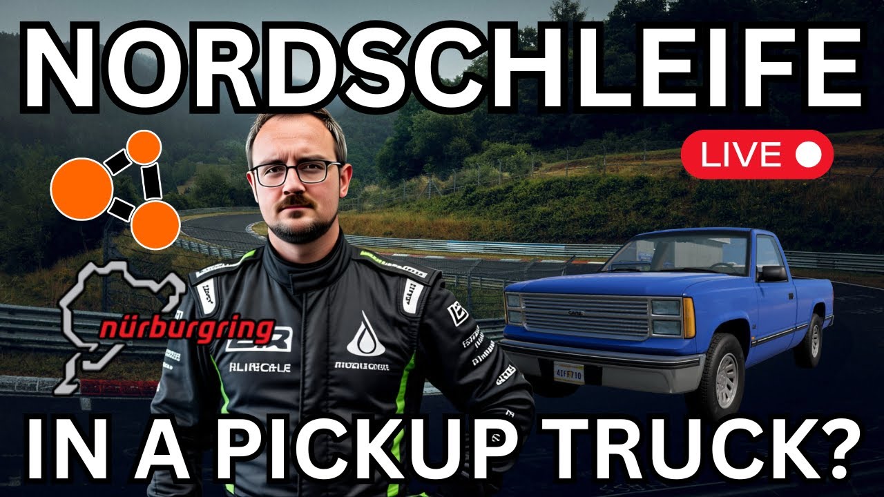 🔴 Nordschleife in a Pickup Truck? | Beam.NG drive