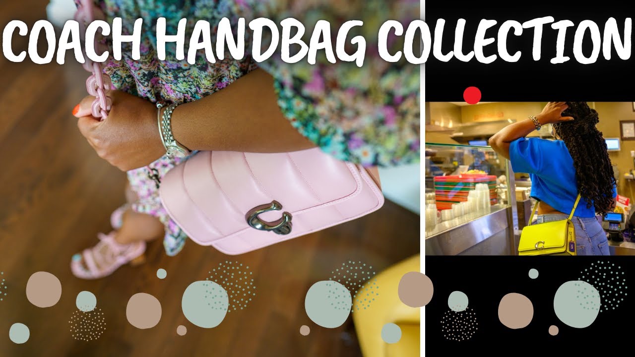 Coach Handbag Collection 2024- Wear andTear, Over 50 Bags! 