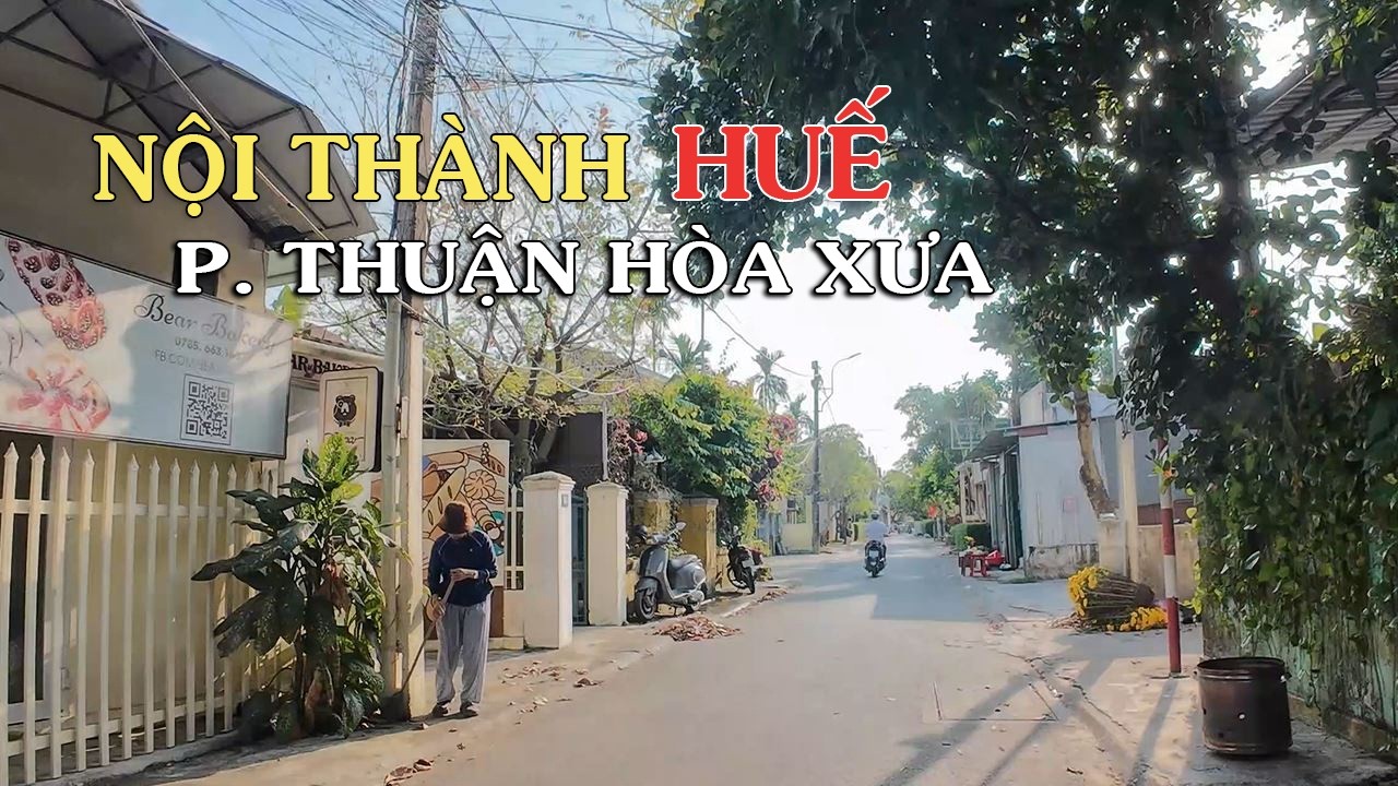Đường xá nội thành Huế Thuận thành ngày nay