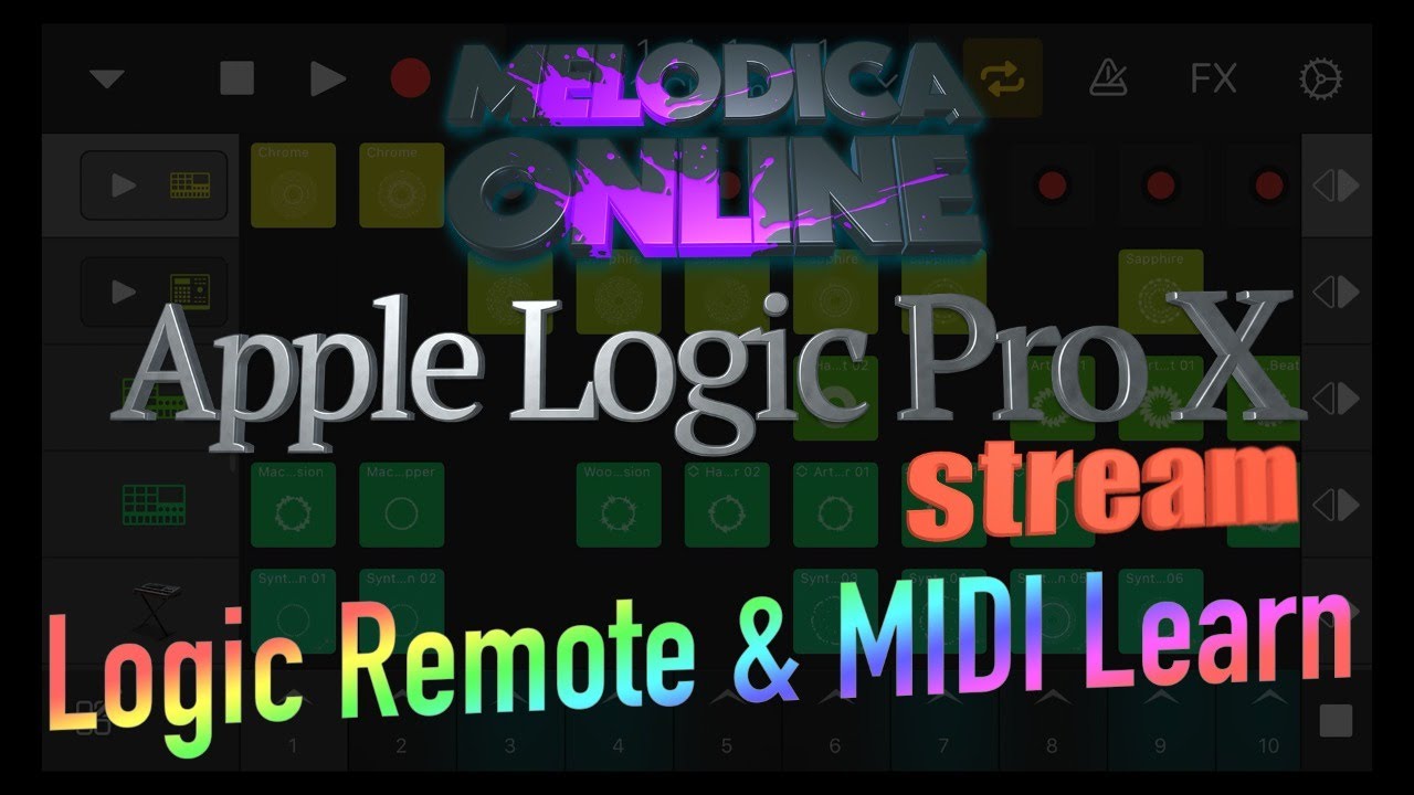 Logic Pro X 10.5. Logic Remote & MIDI Learn