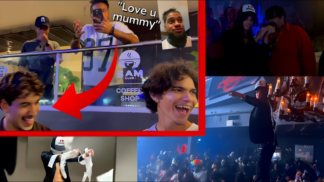 KyleBoss Flirted With His Mom😲(Zen Halloween)