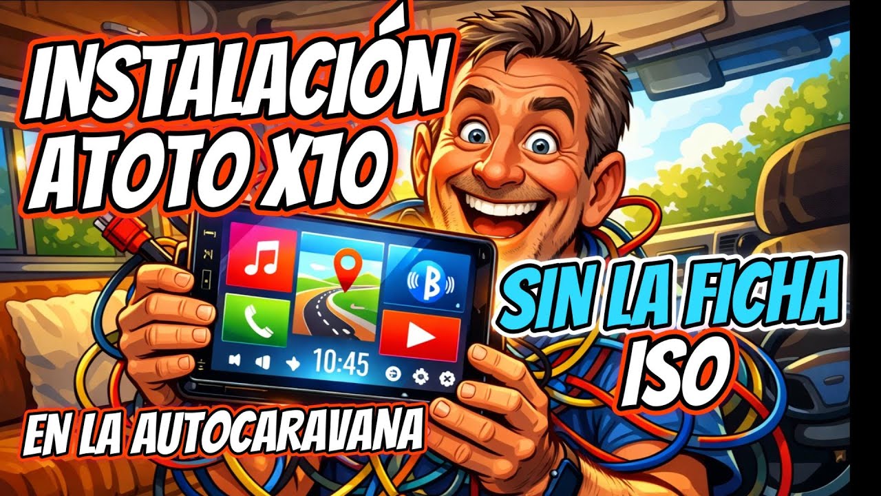 Instalación de un ATOTO X10 de 7