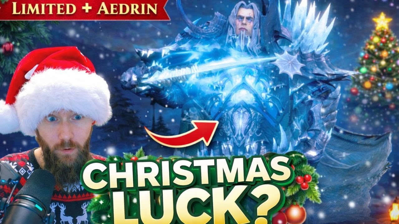 Christmas luck for Aedrin? | Watcher of Realms
