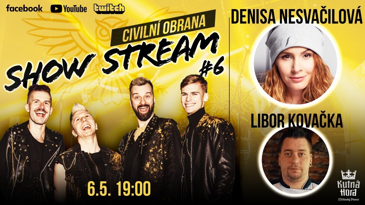 ShowStream #6 - Denisa Nesvačilová, Libor Kovačka