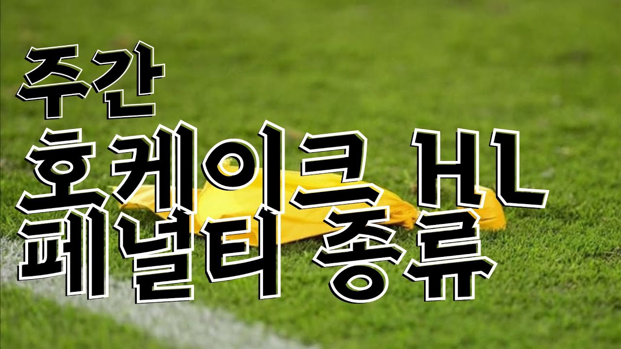 주간 호케이크 HL - 페널티 종류