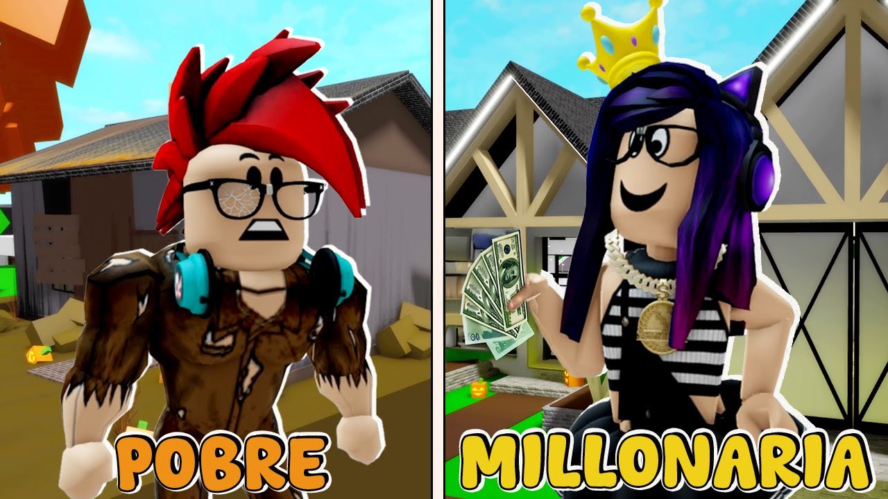CASA RICA VS CASA POBRE en BROOKHAVEN | Kori Roblox