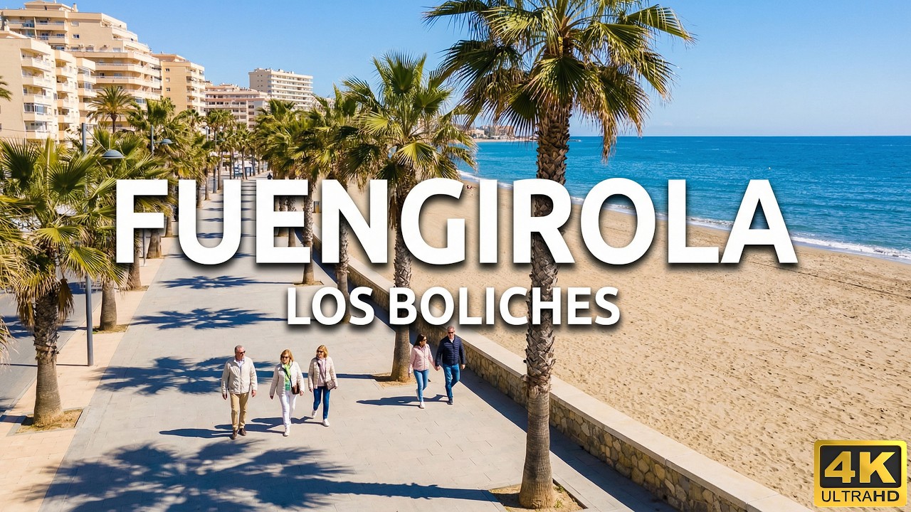 FUENGIROLA LOS BOLICHES 🇪🇸 A Stunning Coastal Walk to Torreblanca
