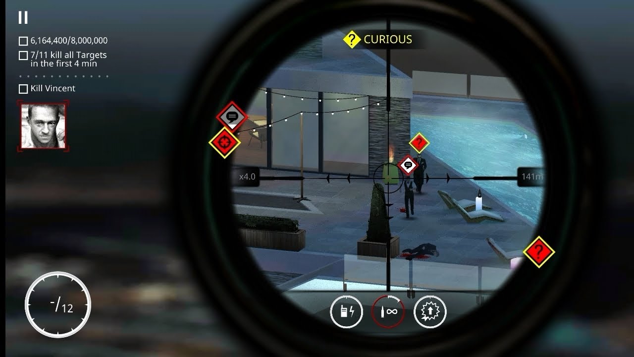 Hitman sniper chapter 6 mission 40 Last mission, All High profile targets with in the first 4 minute