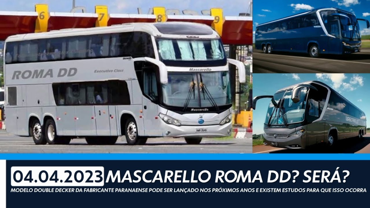 Mascarello vai lan&ccedil;ar um &ocirc;nibus rodovi&aacute;rio DD? Ser&aacute;?