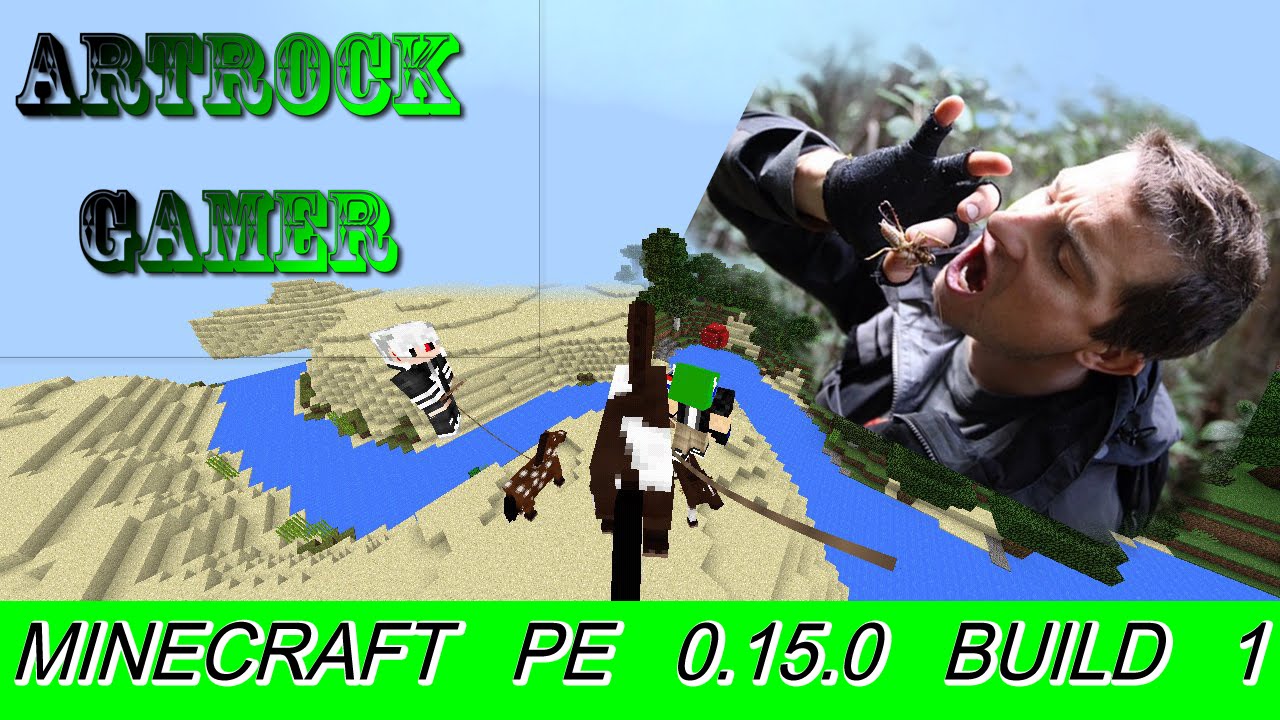 รีวิว Minecraft PE 0.15.0 build 1 มากับแบร์มือ