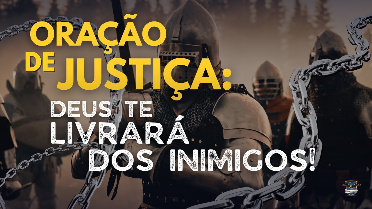 🔥 Deus Te Livrará dos Inimigos – Orações de justiça, proteção, livramento contra o mal 🙏🏼
