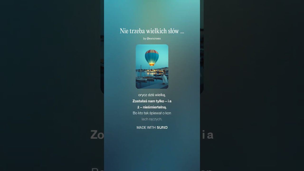 Dominika Żukowska. Piosenka na pożegnanie.
