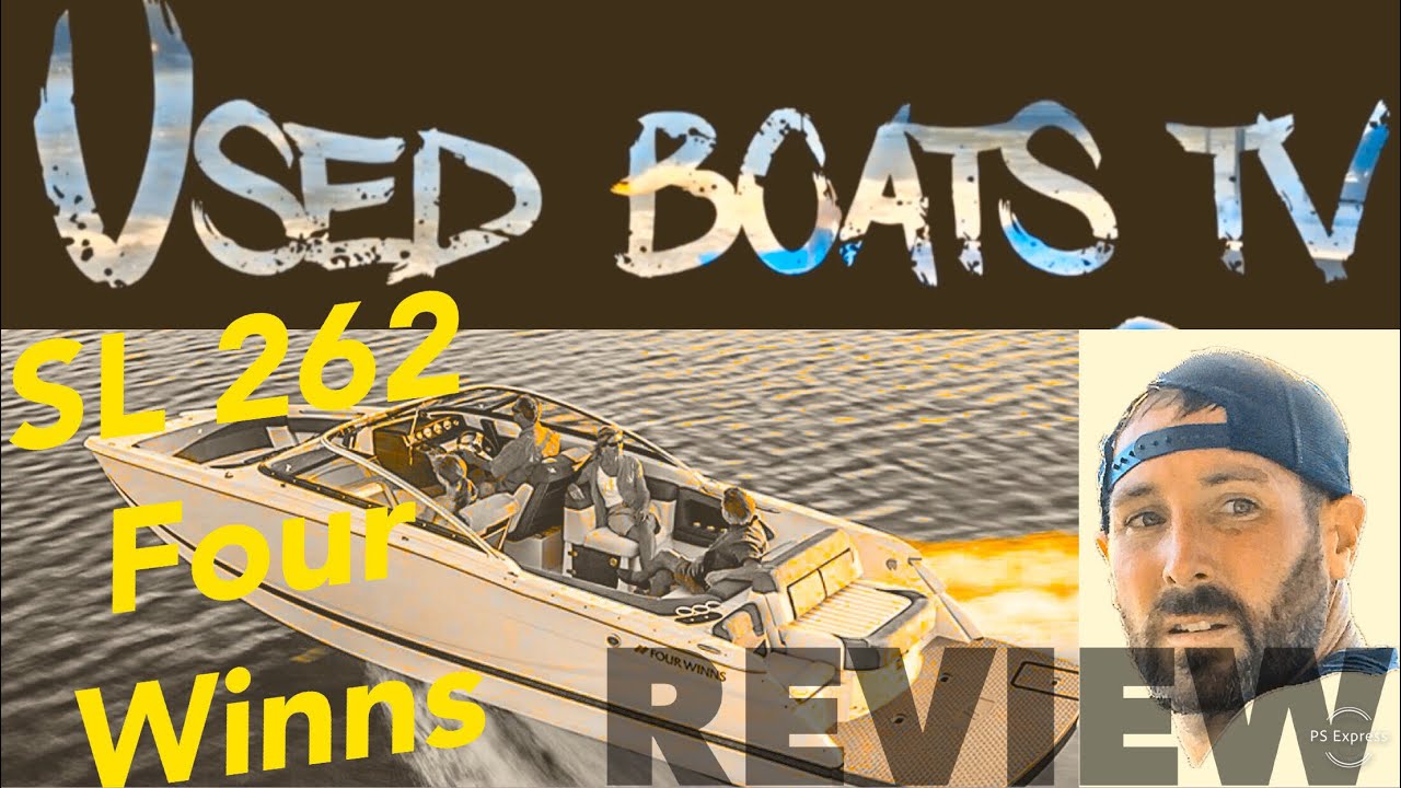 2008 Four Winns SL 262 Open Bow Rider Boat Test Review For Sale