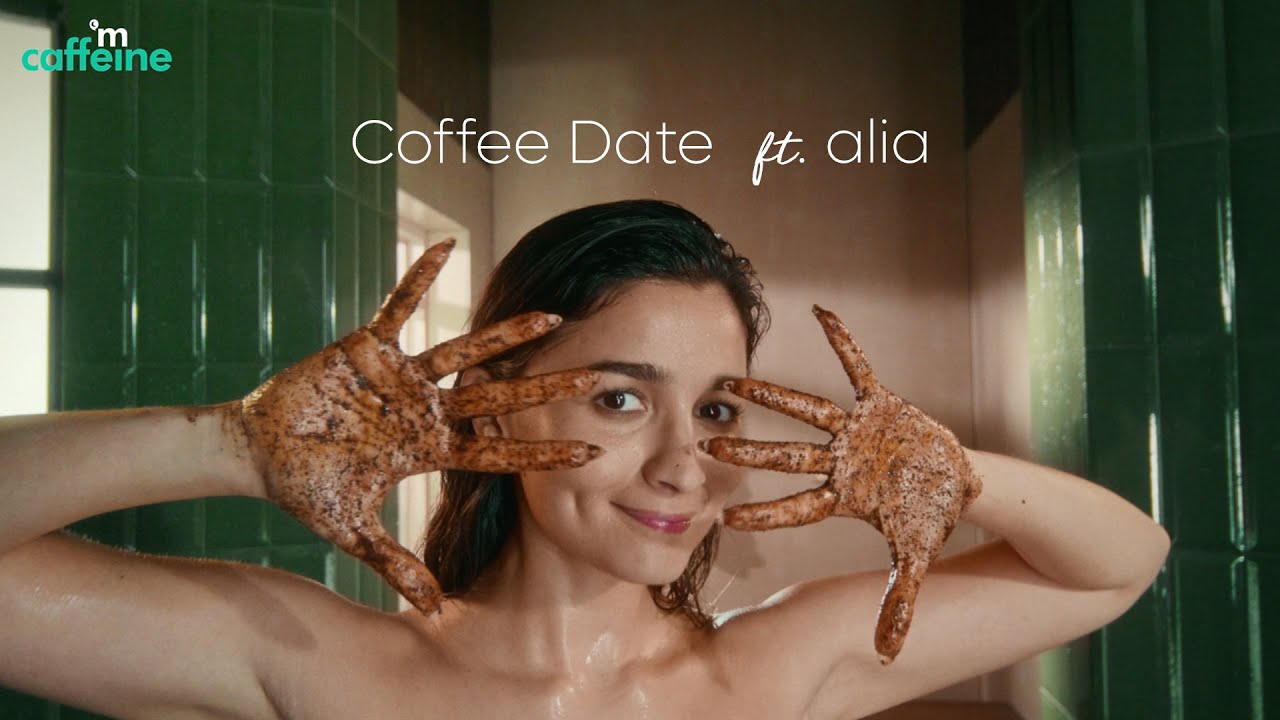 Coffee Date ft. Alia | Coffee Body Scrub for Smooth & Tan-Free Skin | #mCaffeine #AliaBhatt #Coffee