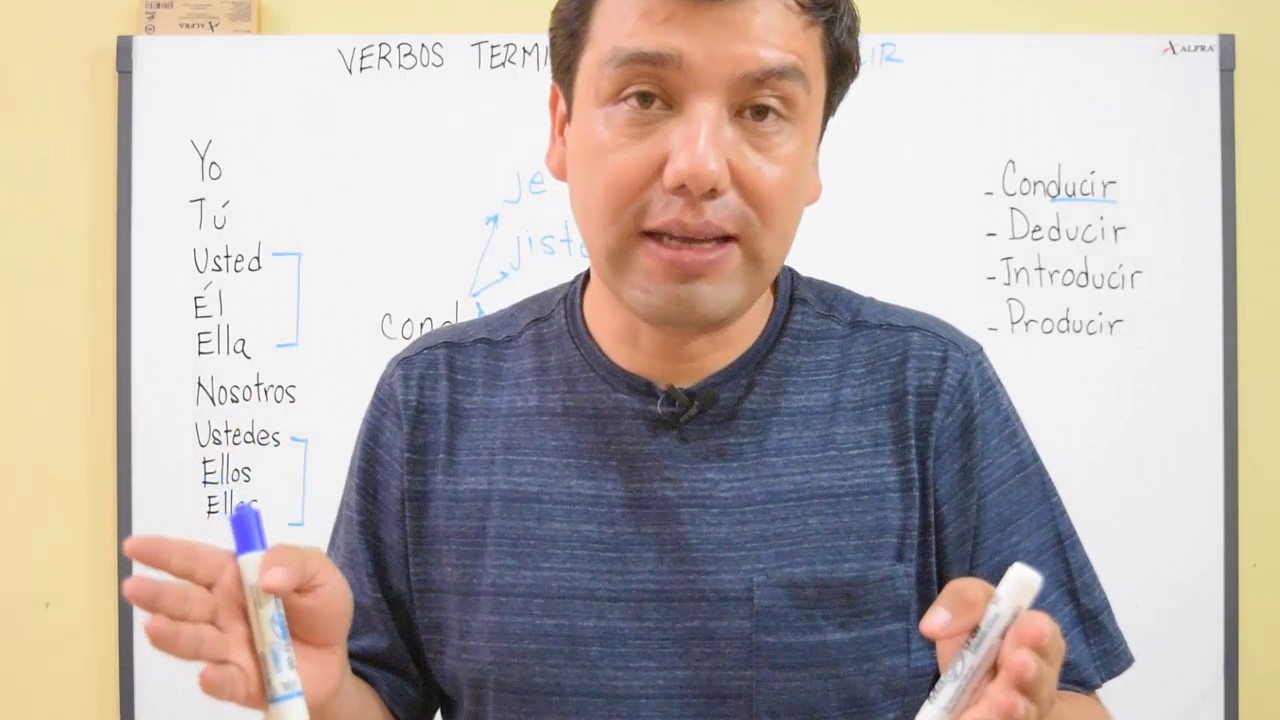 Verbos terminados en -ducir, ¿cómo conjugarlos correctamente en pretérito?