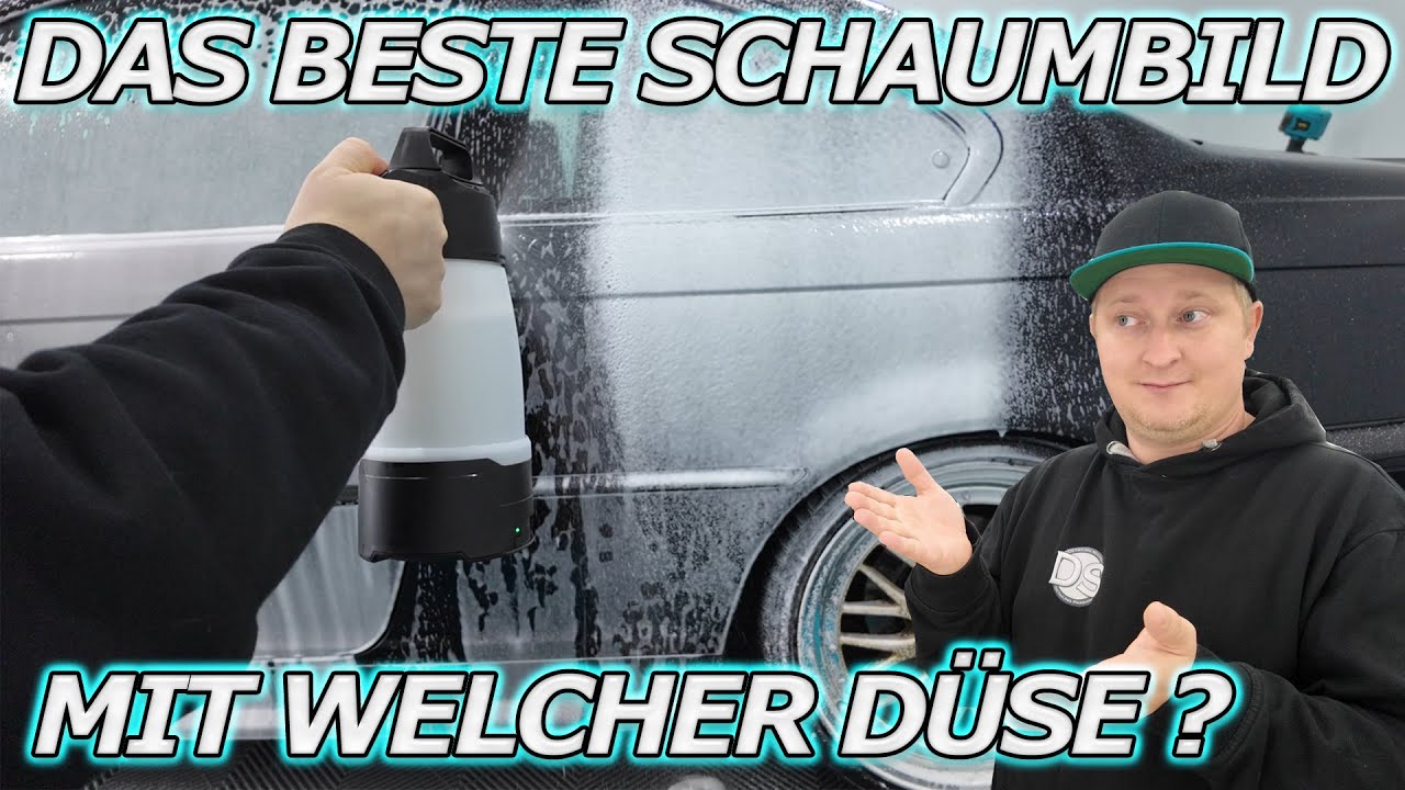 DAS PERFEKTE SCHAUMBILD! Welche Düse und Dosierung kann uns alle überzeugen? IK eFoam Pro 2 Test