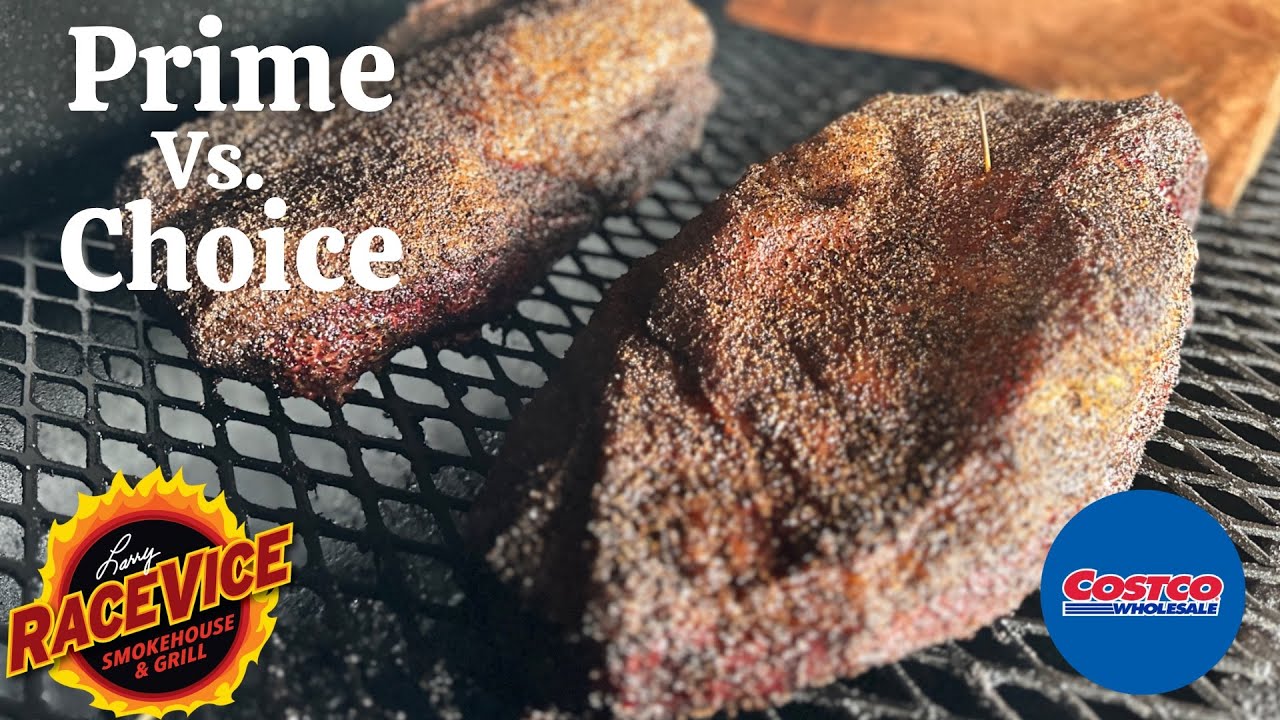 Costco Prime Brisket Vs. Choice Brisket.  Is there a HUGE difference?? #costco #brisket #bbq