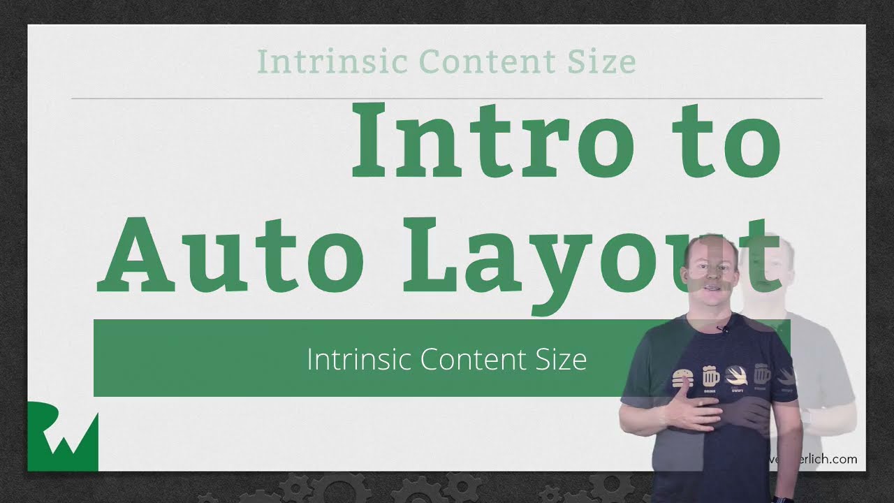 Introduction to Auto Layout in iOS, Episode 6: Intrinsic Content Size