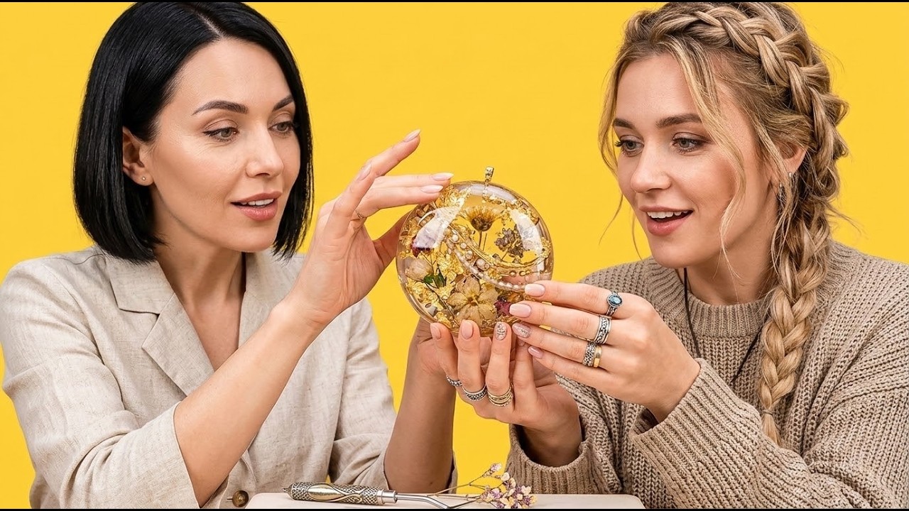 SÜßE EPOXID-HARZ vs. POLYMERTON HANDWERKE || Toller DIY-Schmuck und Ideen für Eltern von 123 GO!