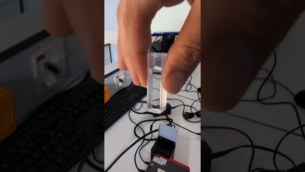 🥼 TP chimie spectrophotom&eacute;trie 🧪 courbe d'&eacute;talonnage  #bac2025 #physiquechimie #spectro
