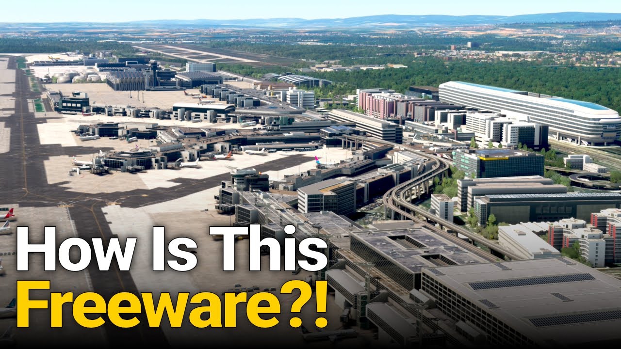 My TOP FIVE European FREEWARE Airports for MSFS 2020