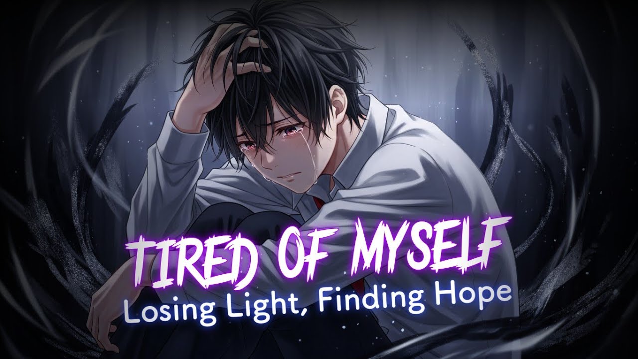 Tired of Myself &ndash; Losing Light, Finding Hope || by Relatone (Official Lyrics Video)