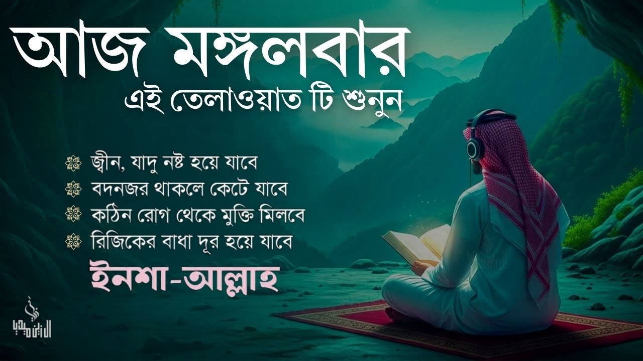 আজ মঙ্গলবার শুনুন | জীন, ভুত, রোগ, দুশ্চিন্তা, বদনজর, রিজিকের বাধা দুর হবে | Listen everyday