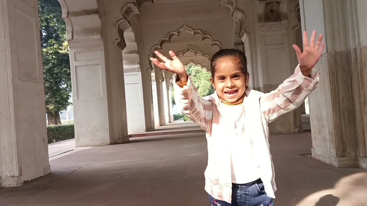 लाल किले के अंदर क्या देखा? 🤔 My First Vlog - Lal Qila DelhiRed fort